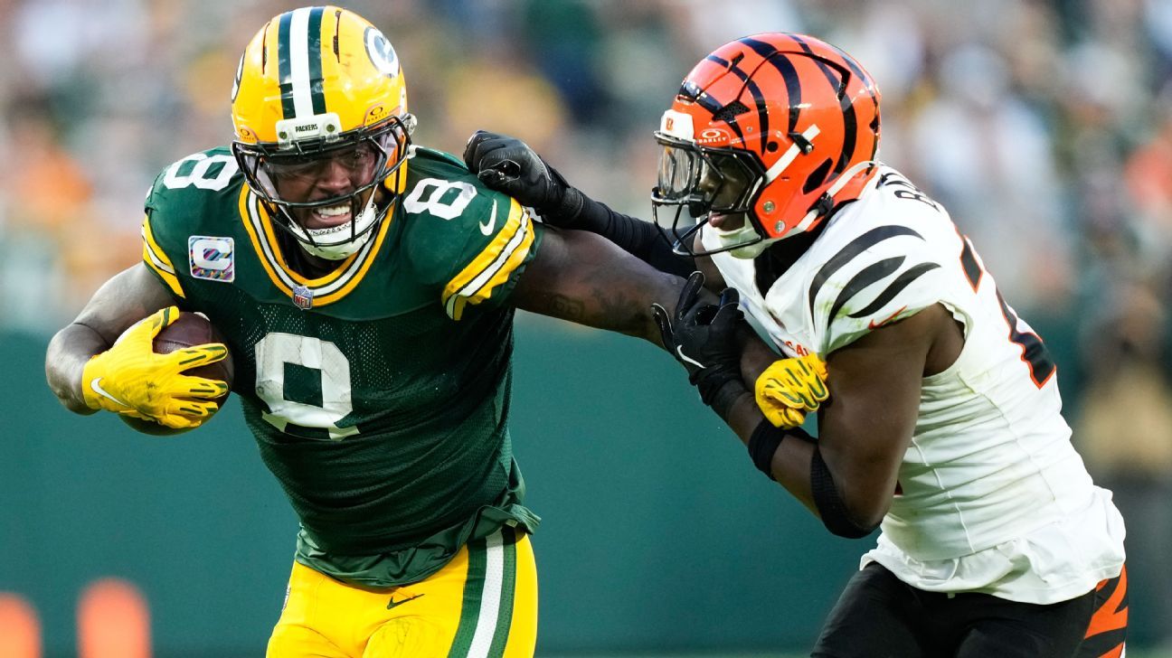 Featured image for Packers' Jacobs Overcomes Flu in Key Win