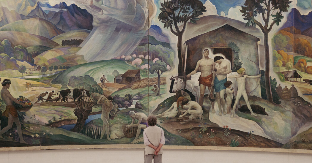 Featured image for Vault Unveils Giant Wyeth Mural Revealing Family Stories