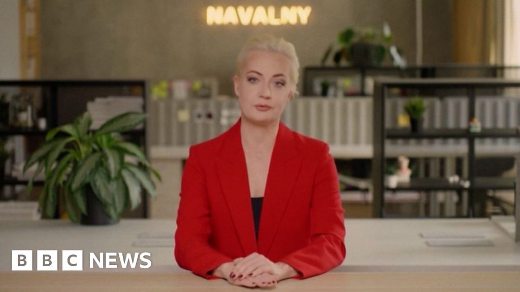 Featured image for "Widow of Alexei Navalny Urges Election Day Protest Against Putin"