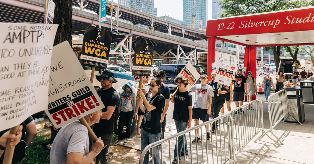 Featured image for Ryan Murphy's Productions Under Fire as Writers Strike Continues