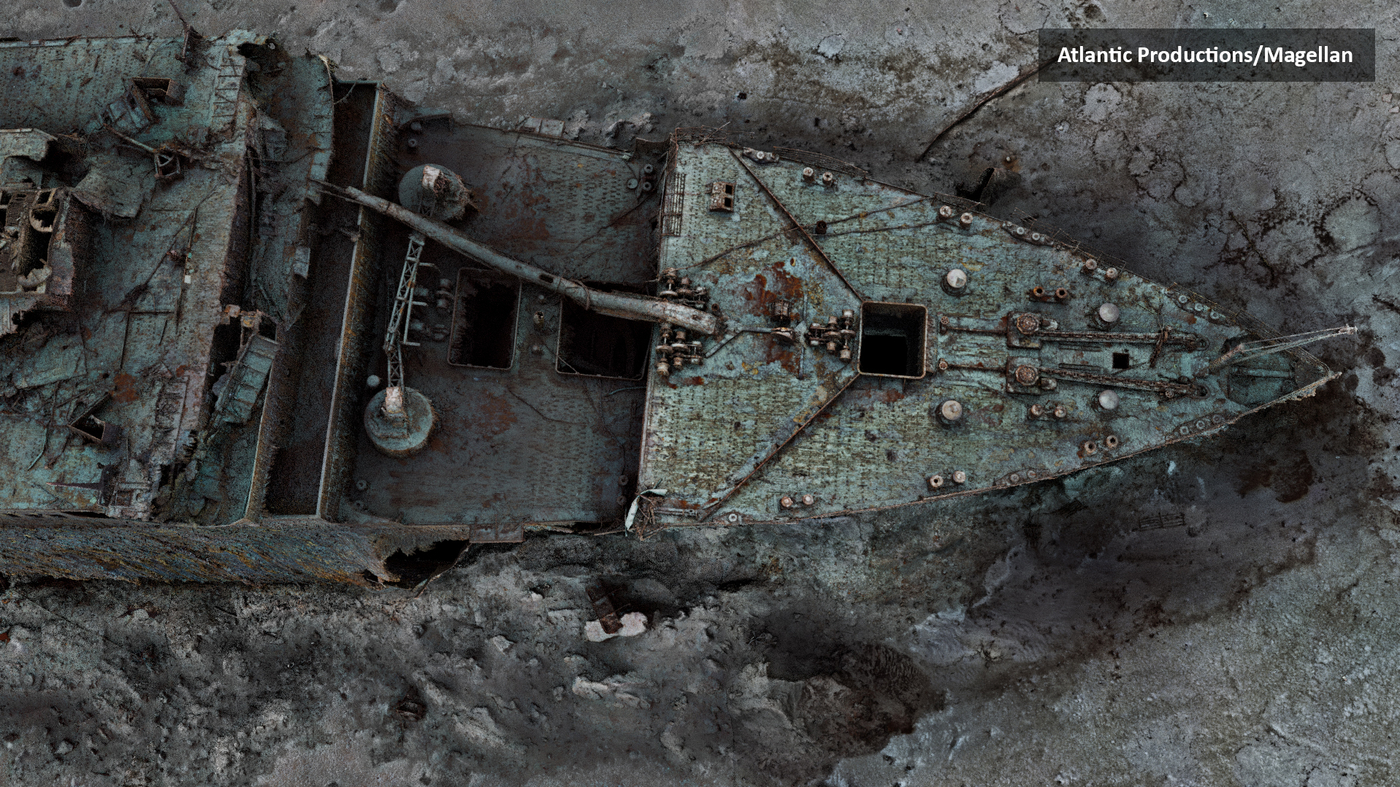 Featured image for Revolutionary 3D scan of Titanic wreck unveils new perspective.