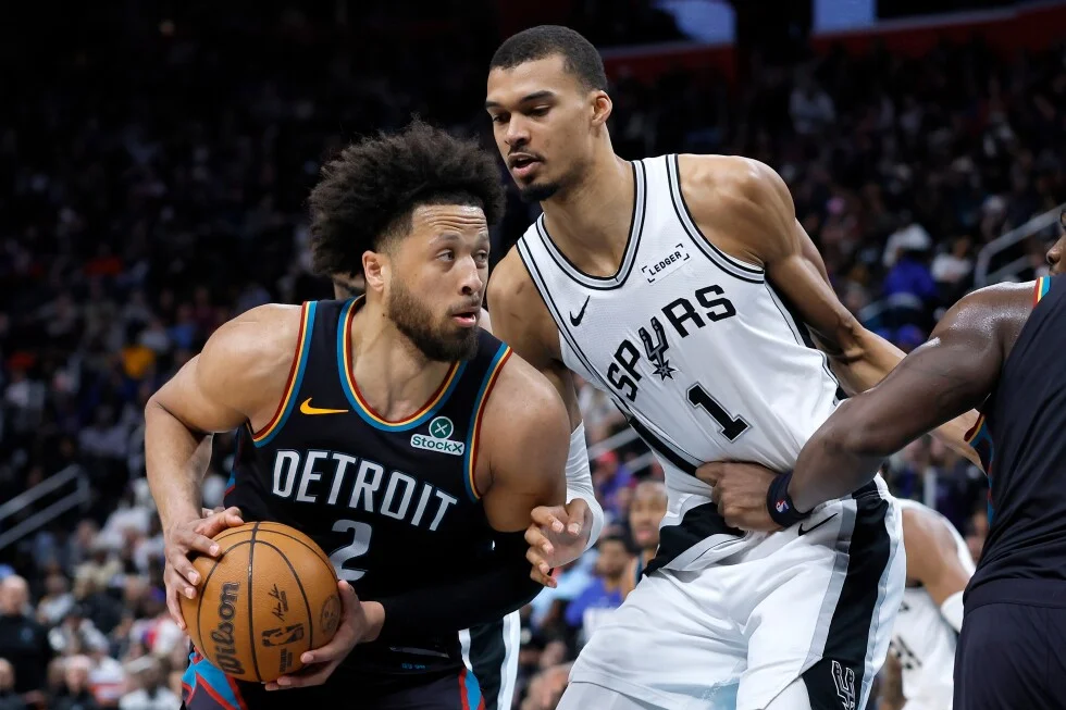 Detroit duel heats up as Spurs-Pistons clash turns heated
