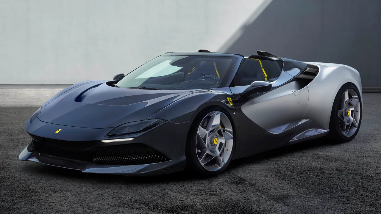 Featured image for Introducing the Ferrari SP-8: A Unique Twin-Turbo V8 Roadster