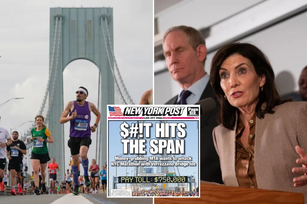 Featured image for NYC Marathon Faces $750K Toll Demand from MTA