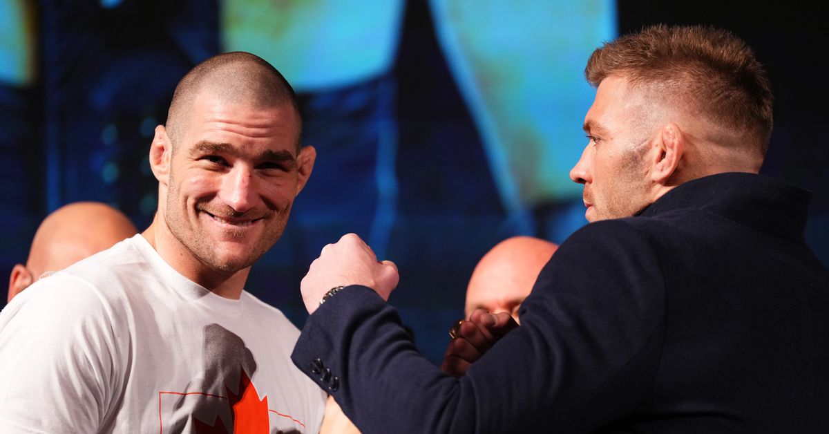 "UFC 297: Strickland vs. Du Plessis Face-Off and Press Conference Highlights"
