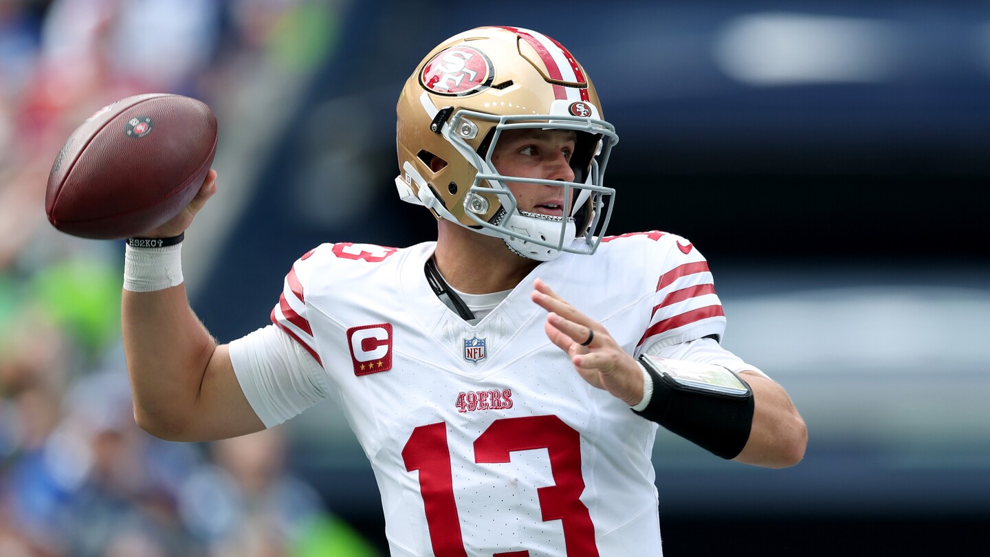 49ers' Brock Purdy unlikely to play in Week 2 due to injuries