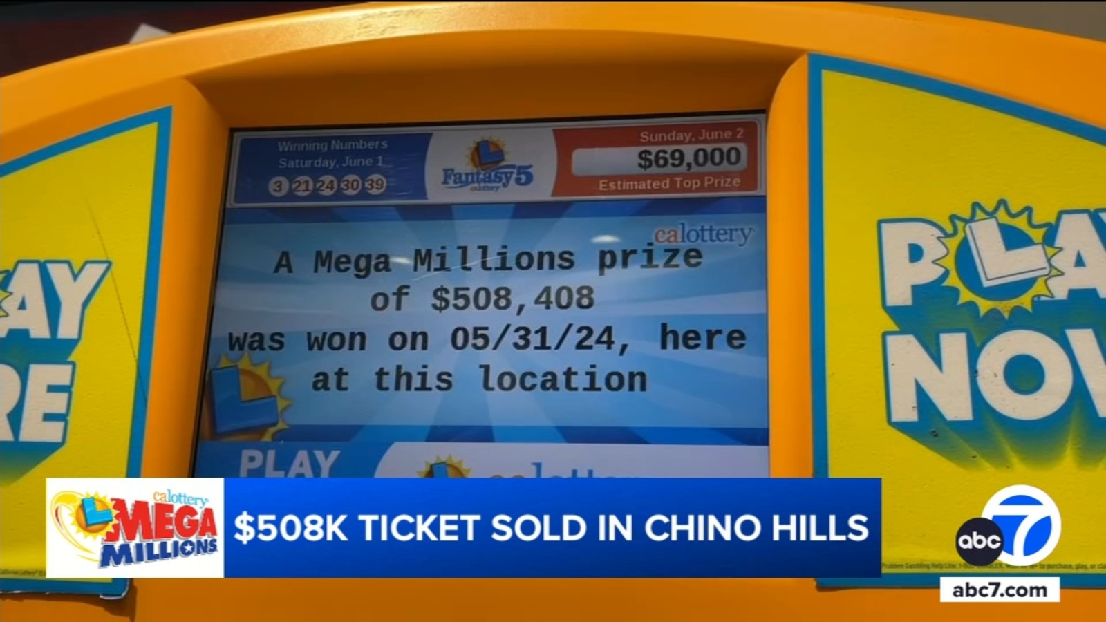Featured image for Southern California Player Wins $508K in Mega Millions Drawing