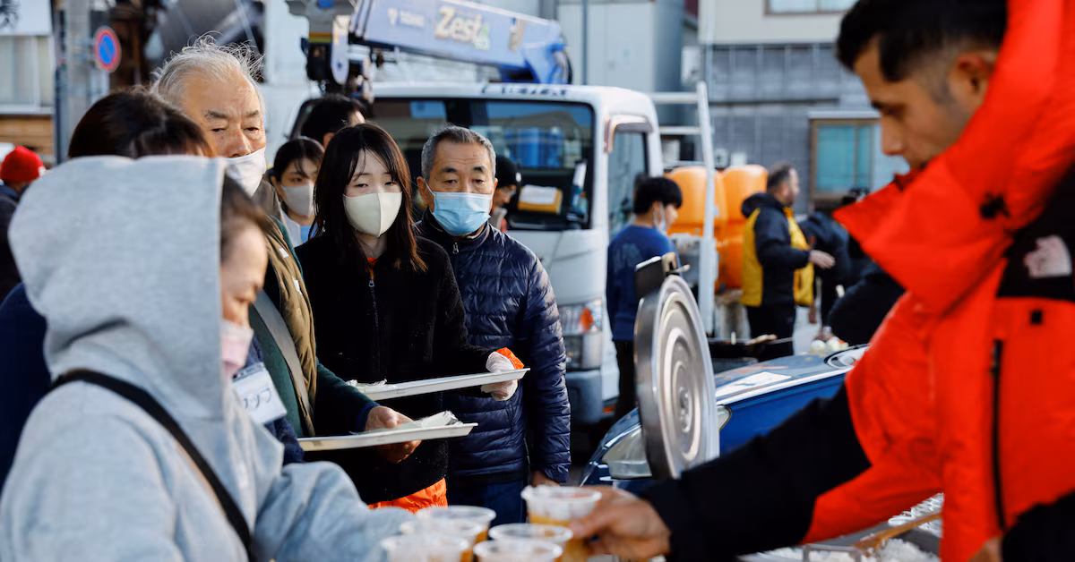 Featured image for "Turkish Aid and U.S. Support Follow as Japan Counts Missing and Pets After Devastating Quake"