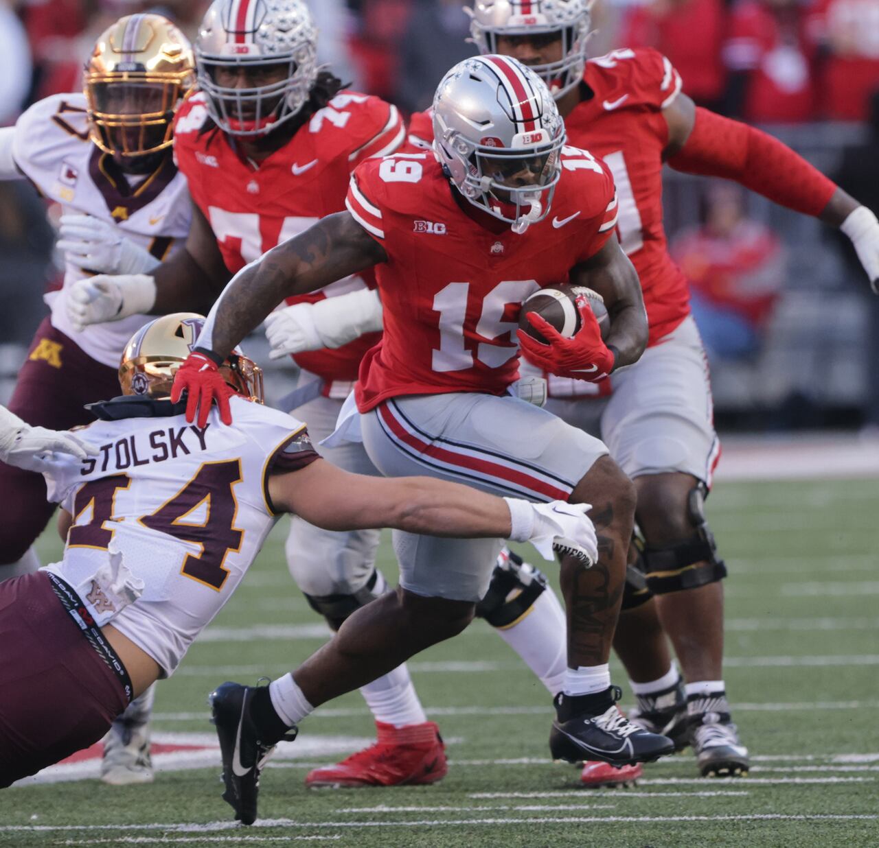 Ohio State RB Chip Trayanum joins SEC trend, transfers to Kentucky