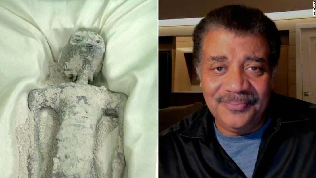 Neil deGrasse Tyson's Surprising Reaction to 'Alien Corpses' Displayed in Mexico's Congress
