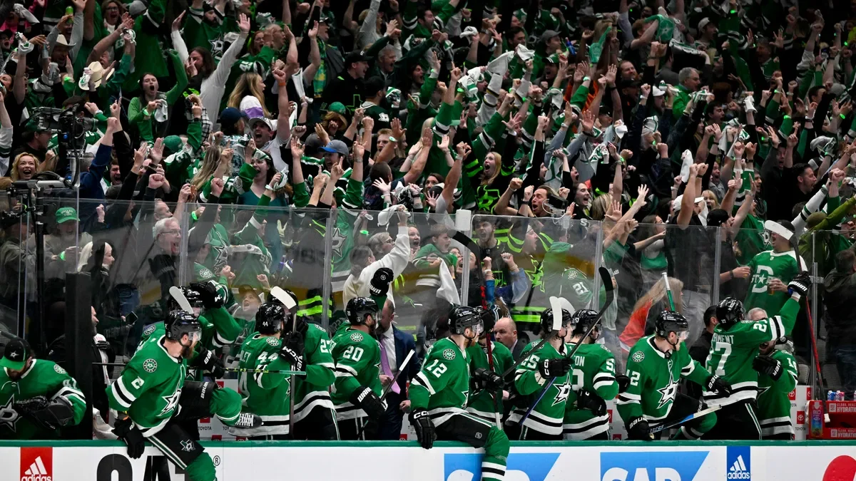Stars force Game 5 with OT win over Golden Knights in Western Conference Final.