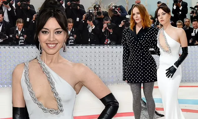 Aubrey Plaza steals the show at the 2023 Met Gala.