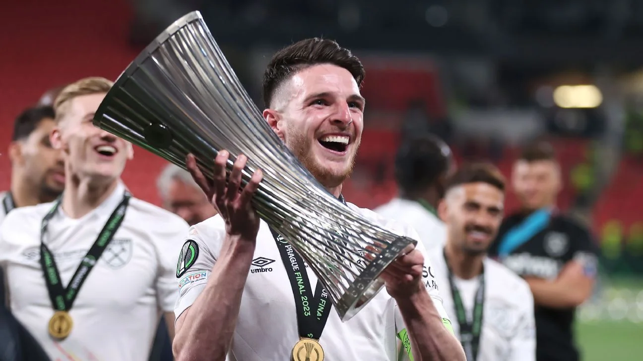 Declan Rice's Future in Question as Top Clubs Compete for Transfer