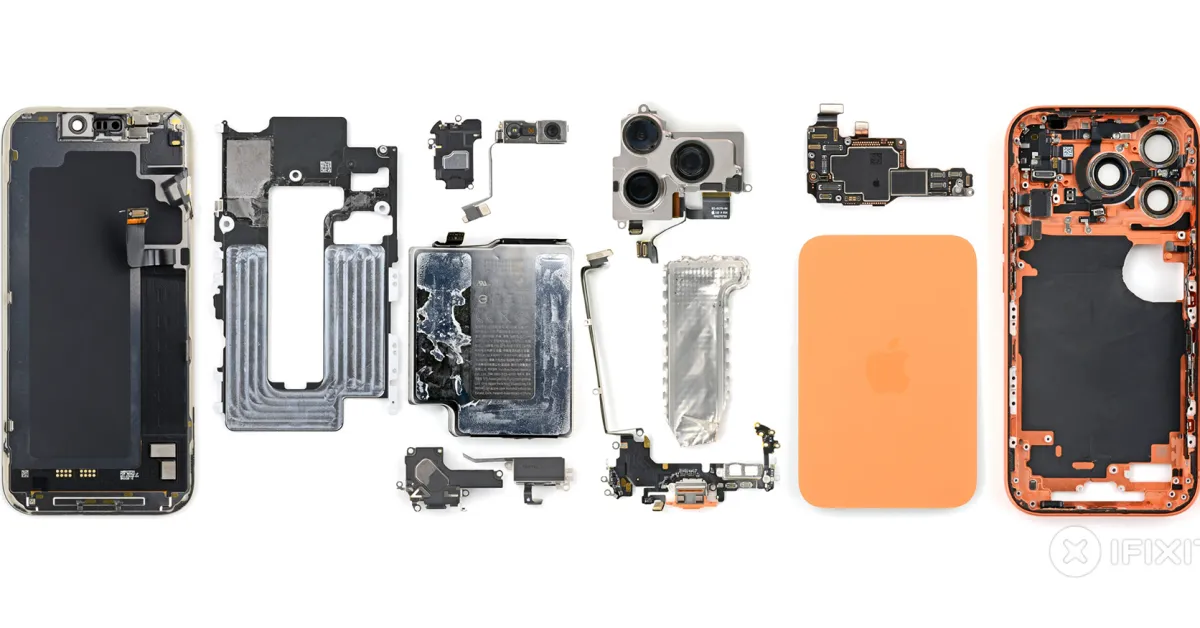 Featured image for iPhone 17 Pro Teardown Unveils Vapor Chamber and Scratchgate Insights