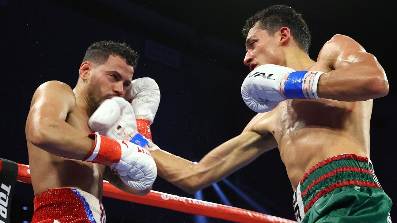 Featured image for "Underdog Rafael Espinoza Shocks Boxing World with Upset Victory over Robeisy Ramirez"