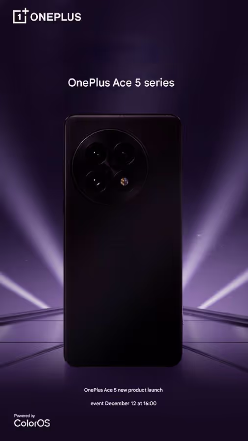 Featured image for OnePlus 13R and Ace 5 Set for December Launch with Sleek New Designs