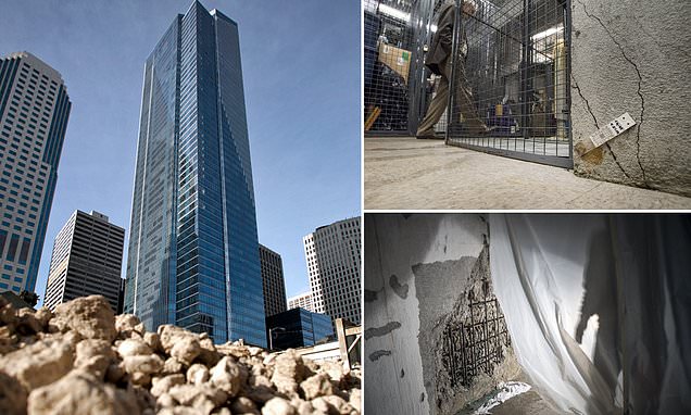 Featured image for San Francisco's Millennium Tower continues to sink and tilt despite repair efforts.