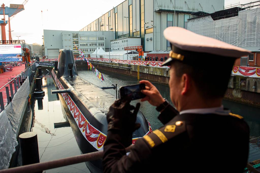 Germany's TKMS and Indian shipyard sign submarine construction pact worth €5bn.