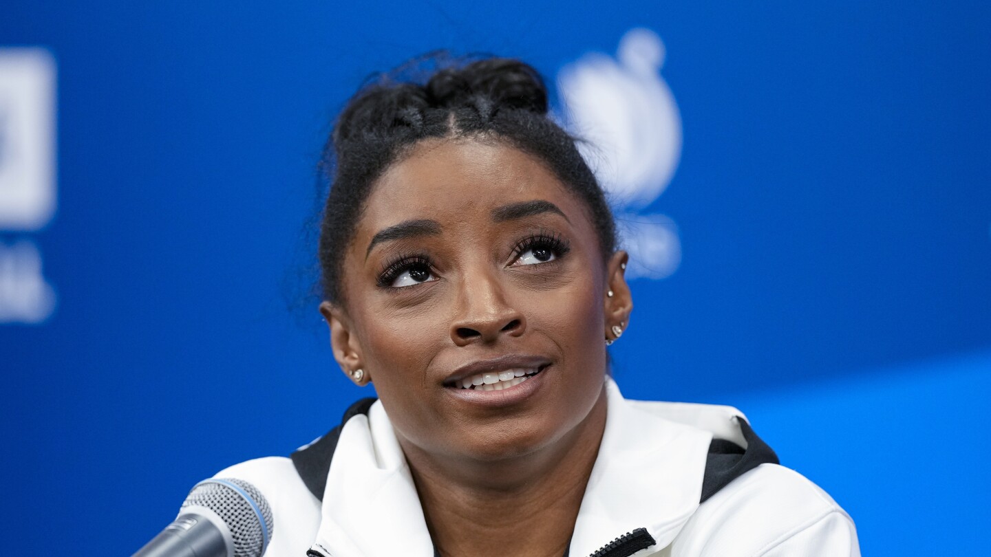 Featured image for Simone Biles Dismisses Critics, Focuses on Paris Olympics