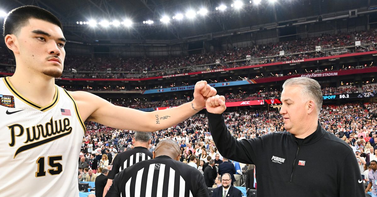 Featured image for "Purdue Boilermakers on the Brink of NCAA Championship Showdown"