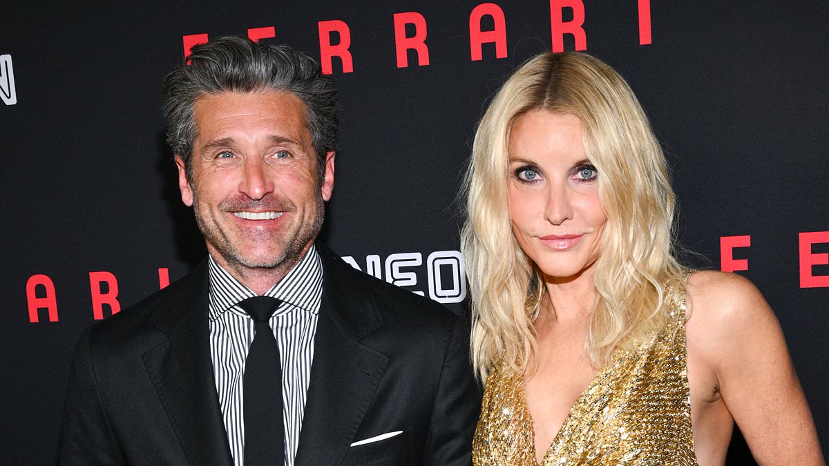 Featured image for "Patrick Dempsey and Wife Jillian Fink Make a Stylish Entrance at Ferrari Premiere"