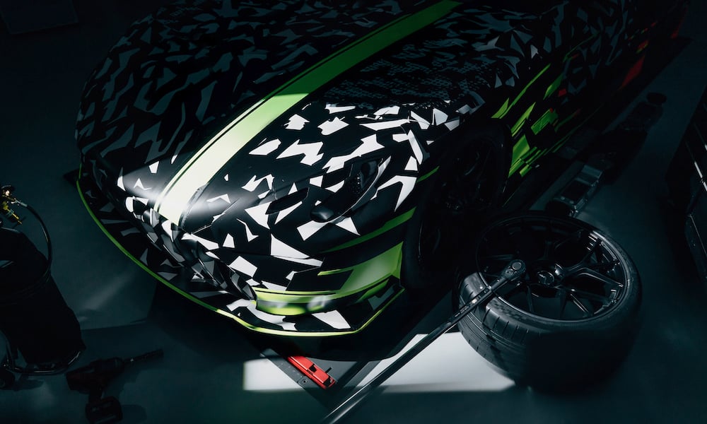 Featured image for Mercedes-AMG Teases High-Performance GT Track Car with V8 Power and Aero