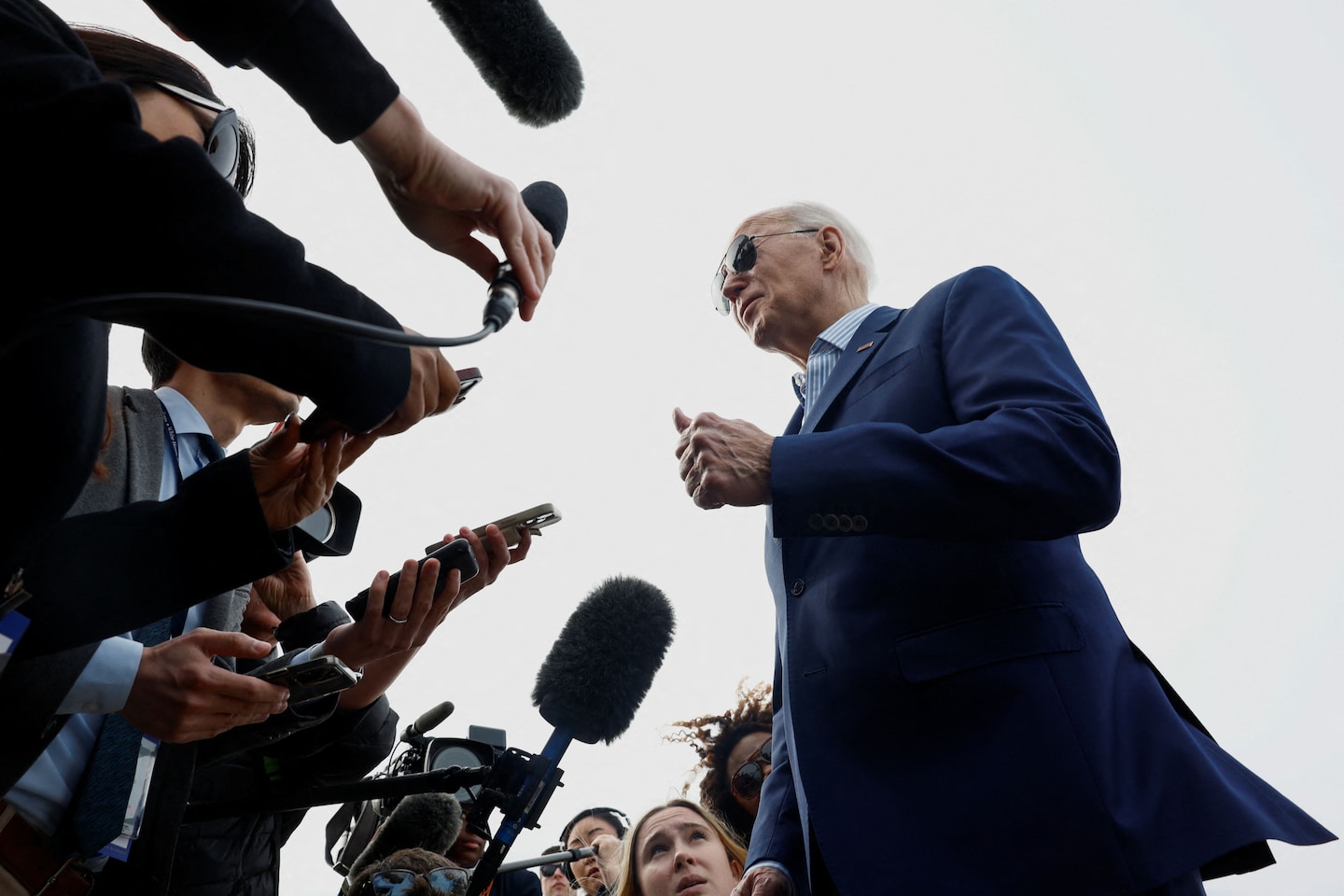 Featured image for "Biden Supports Potential TikTok Ban and Debate Conditions with Trump"