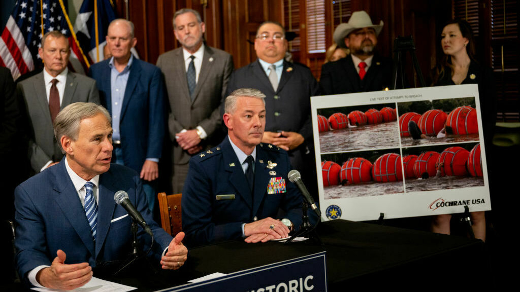 Texas to use floating barrier to deter undocumented immigrants in Rio Grande
