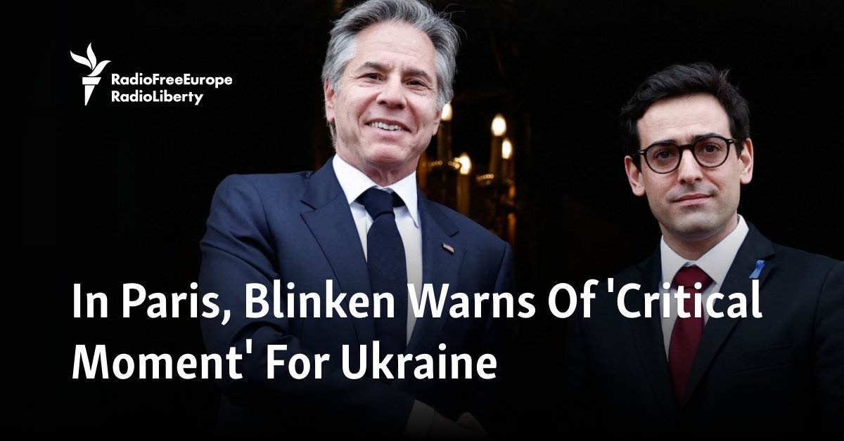 "US Urges Action in Ukraine as Blinken Addresses Critical Moment"