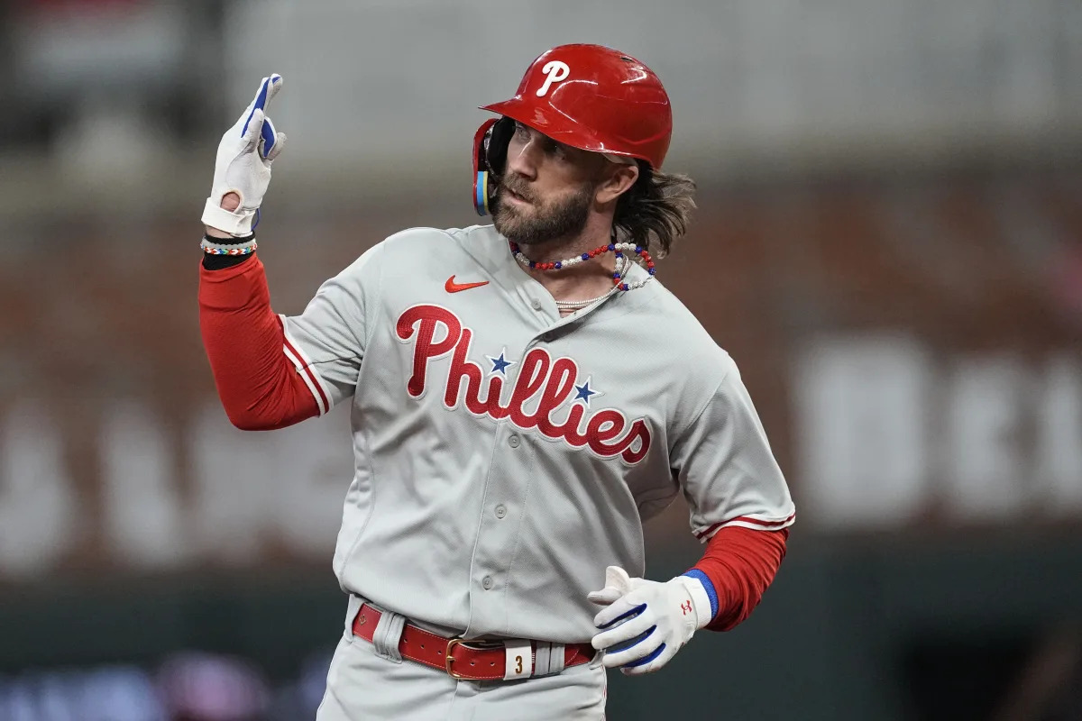 "Phillies Dominate Braves in NLDS Game 1, Dodgers Struggle Against D-backs"