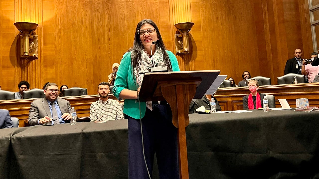 Tlaib Defies McCarthy's Ban on Pro-Palestinian Event.