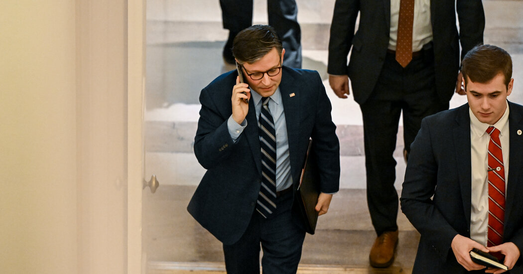 Featured image for "Conservative Pressure Mounts on Johnson Over Spending Deal"