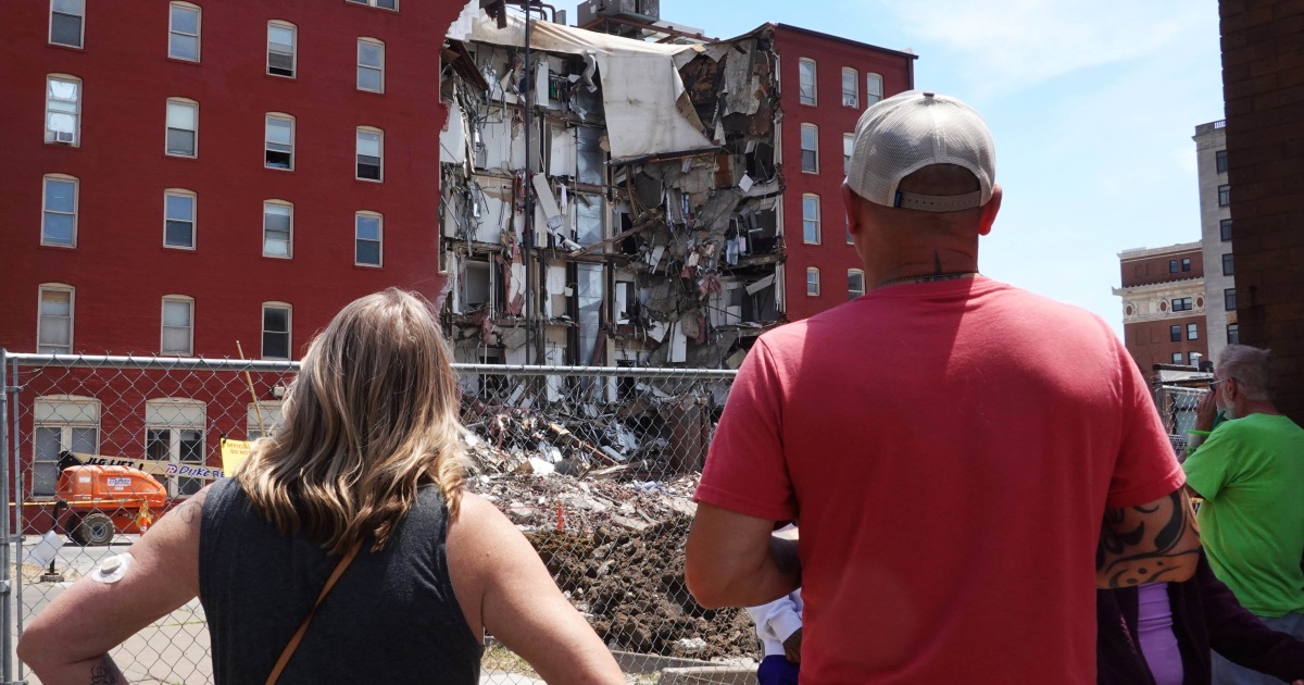 Iowa Woman Rescued Uninjured 24 Hours After Building Collapse