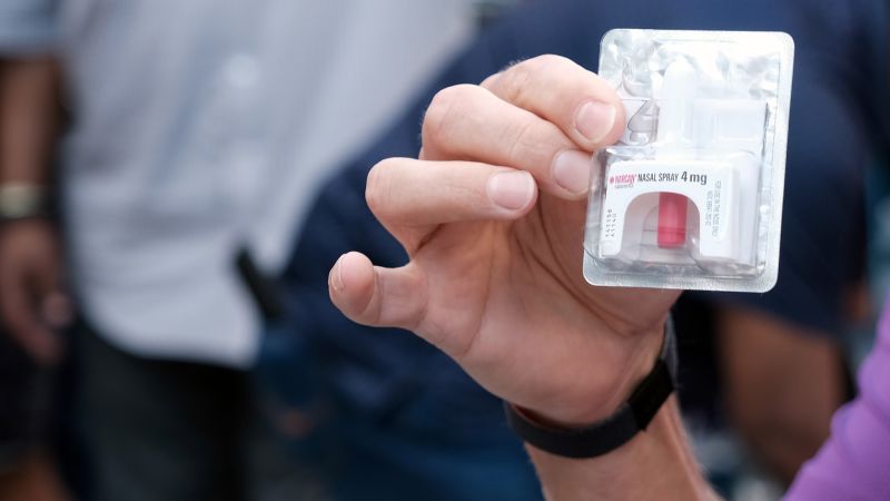 Narcan now available over-the-counter to combat opioid overdoses.