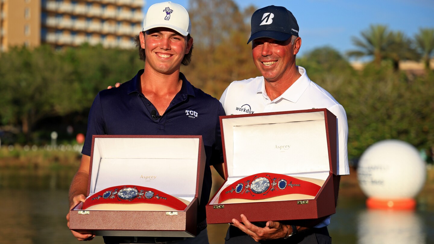 Featured image for Matt Kuchar and Son Win Emotional PNC Championship in Tribute to Father