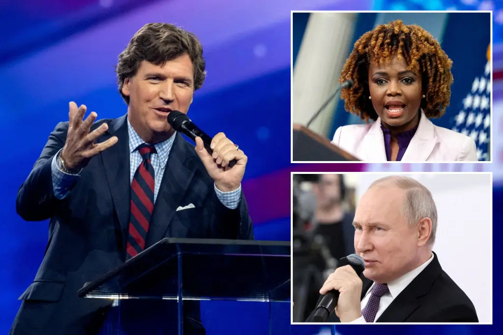 "Tucker Carlson's Moscow Interview with Putin Sparks White House Controversy"