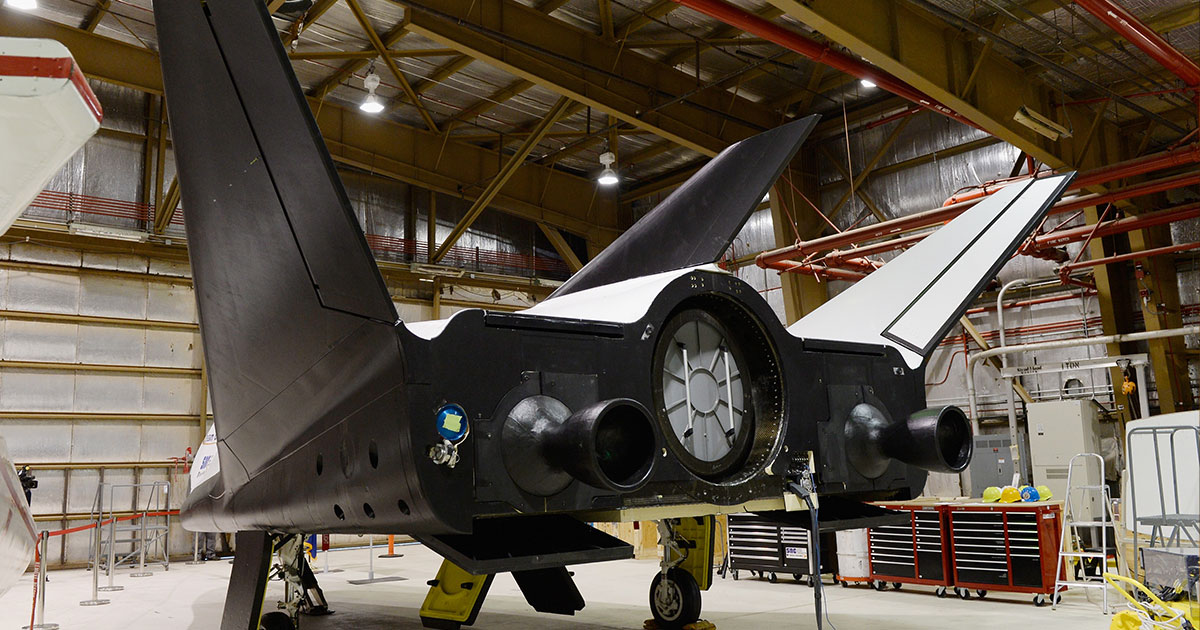 "Sierra Space Unveils Star Wars-Like Dream Chaser Spaceplane for ISS Mission"