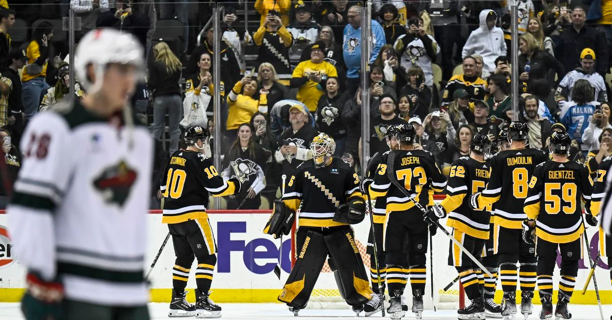 Penguins stay in playoff race with crucial win over Wild.