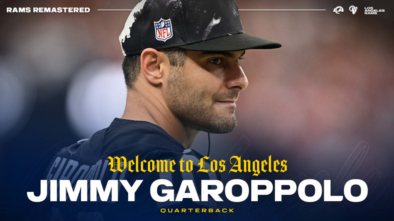 Featured image for "Rams Sign Jimmy Garoppolo Despite Suspension Slip-Up; Aaron Donald Retires"