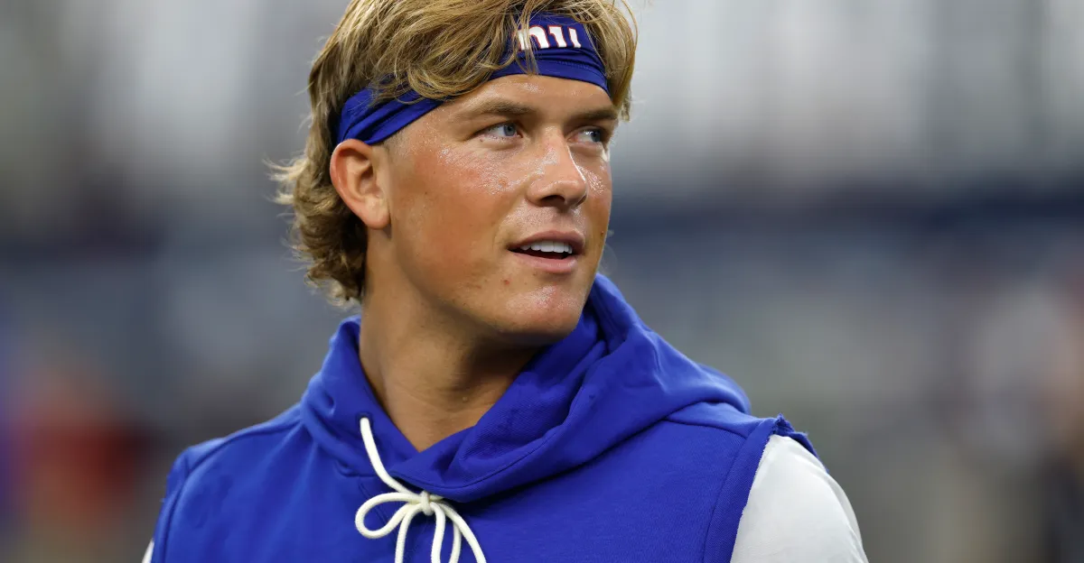 Featured image for Jaxson Dart to Make NFL Debut as Giants' Backup Amid Team Transitions