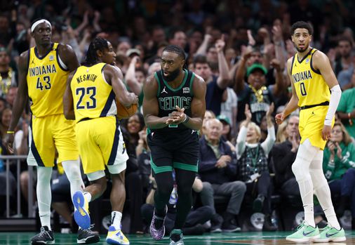 Jaylen Brown's 40 Points Propel Celtics to 2-0 Lead as Haliburton Exits Injured