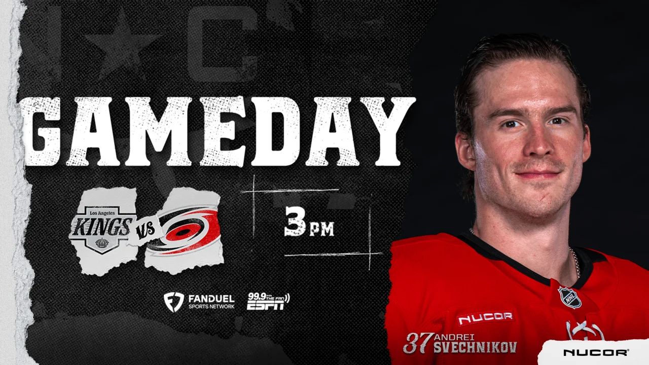 Hurricanes host Kings in matinee aiming to extend point streak