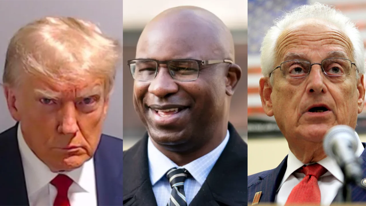 "Democrats Revel in Trump's Mug Shot: Triumph Achieved"