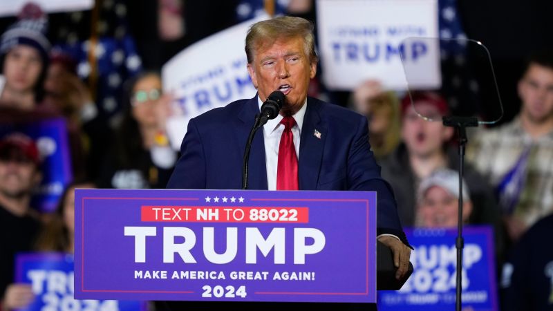 "Trump's Controversial Remarks and Haley's Critiques Heat Up New Hampshire Primary"