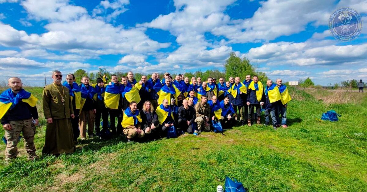 Ukraine and Russia conduct prisoner exchange, including Azov fighters and Russian pilots.