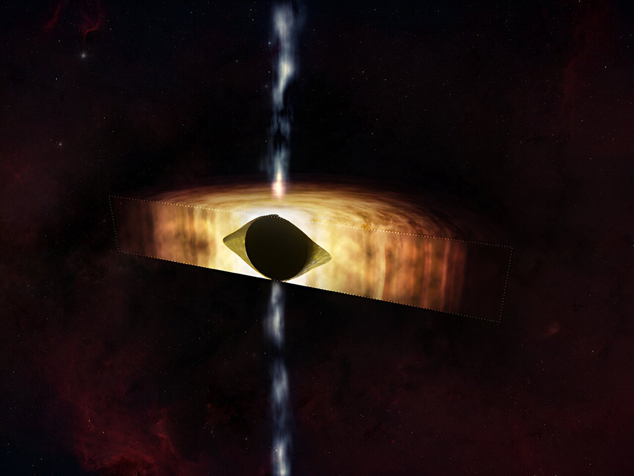 Featured image for "Milky Way's Black Hole Primed for a Cosmic Kick, Telescopes Reveal"