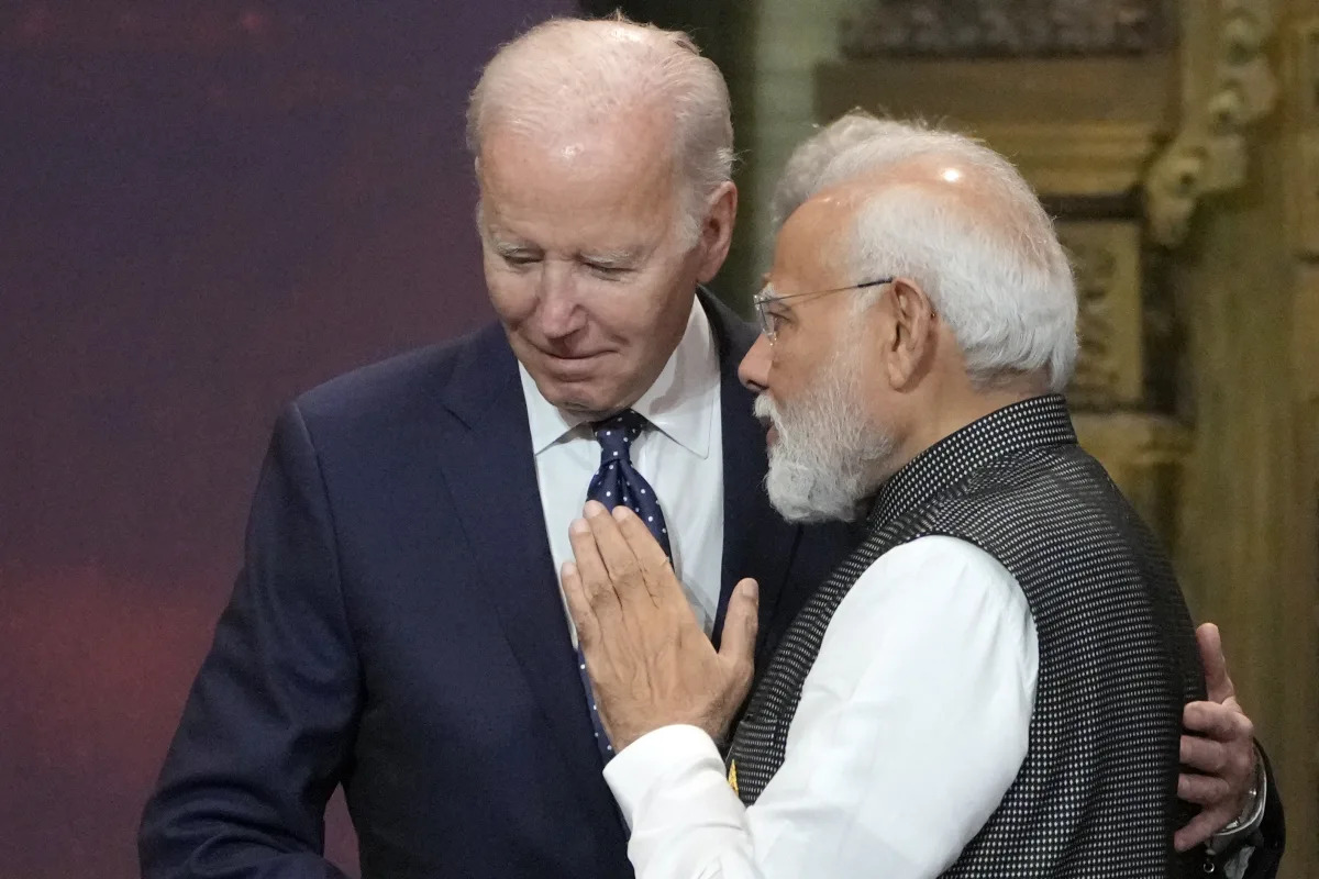 Biden and Modi Seek Stronger Ties Amid Geopolitical Constraints.