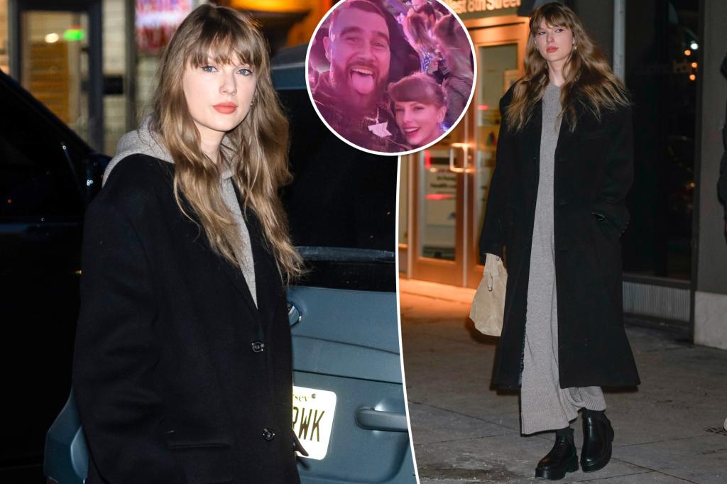 Featured image for "Taylor Swift's Studio Visit Amid Travis Kelce Engagement Speculation"
