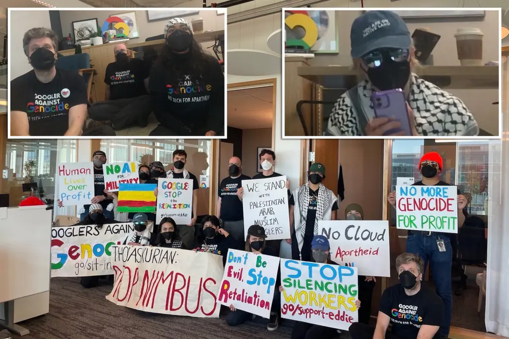 Featured image for "Google Employees Protest $1.2B Contract with Israeli Military"