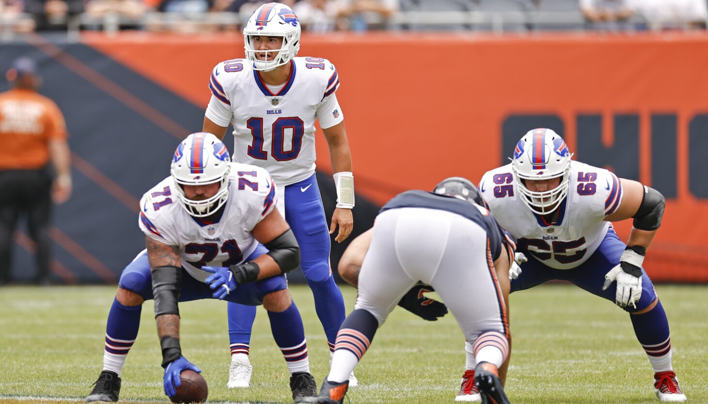 "Bears Acquire OL Ryan Bates in Trade with Bills: A Smart Move or Overpaying?"